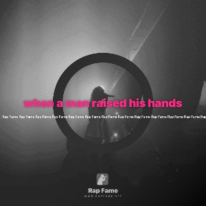 when a man raised his hands 🙌 