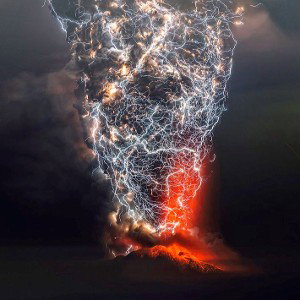 lightning storm