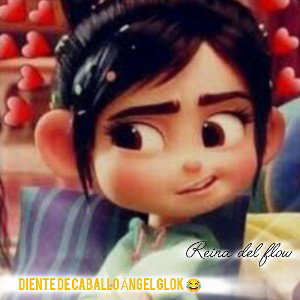 la reina del flow RD - diente de caballo Ángel glok😂😂 
