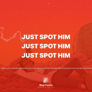 just spot him