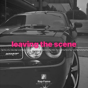 leaving the scene 