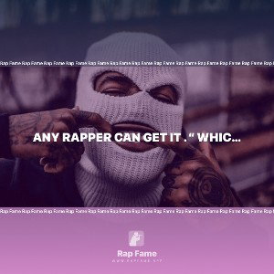 ANY RAPPER CAN GET IT . “ Which MF”