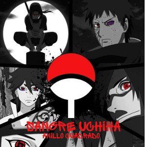 Sangre Uchiha- Anillo Cuadrado