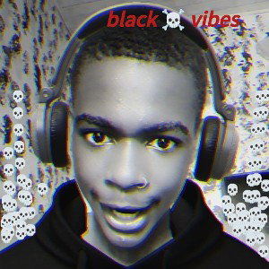 black ☠️ vibes 