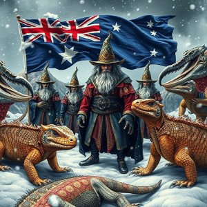 _ 4SAKKAN - WIZARDS AND LIZARDS STUCK IN A BLIZZARDS