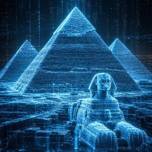 Mona Lisa Inside The Giza