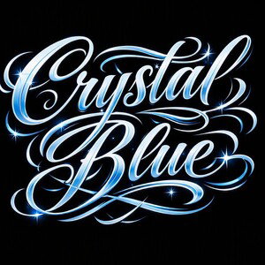 CRYSTAL BLUE 