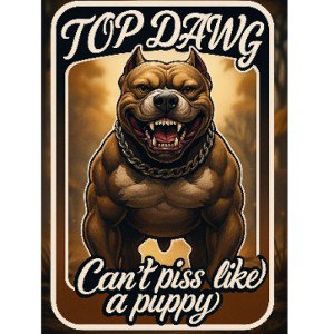 DRUPZ""TOO DAWG(can't piss like a puppy)
