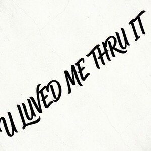 DRUPZ""U LUVED ME THRU IT