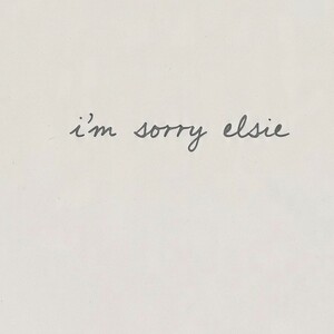 I'm sorry