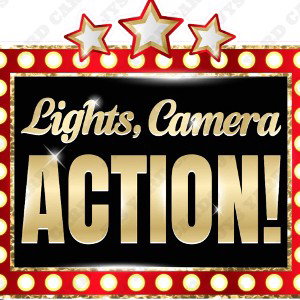 lights camera action