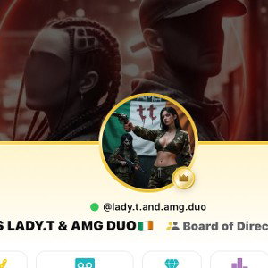 F MS LADY OLD HAG @lady.t.and.amg.duo