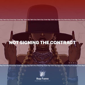 not signing the contract 