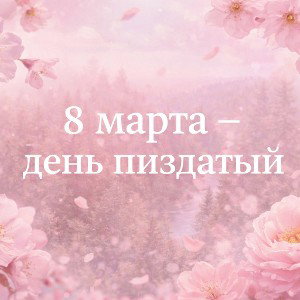 8 марта день пиздатый