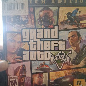 Playing gta...