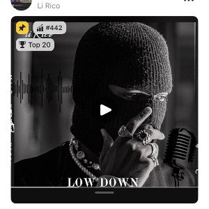 LOW DOWN_ bgt ralo/li Rico off 6th: BFG diss