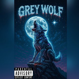 GREY WOLF🐺✨️🌕✨️