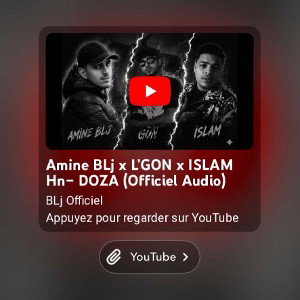 Amine BLj × L'GON × ISLAM Hn- DOZA (Officiel Audio)