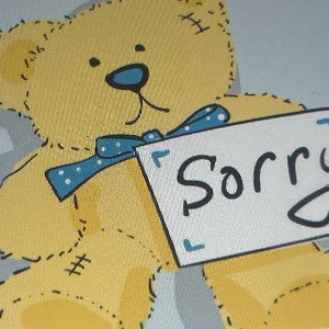 Apologize 