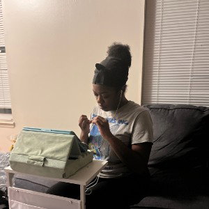 when she on the phone 