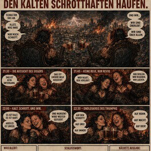 keine Zeit für Scheisse  Dreck und dummes Geschwätz 