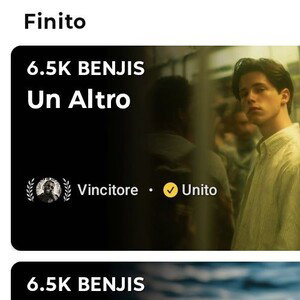 il 1°posto 27 👍 e 100 visual (Vedere 🏆) 