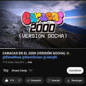 CARACAS EN EL 2000 (VERSIÓN GOCHA) ️ 