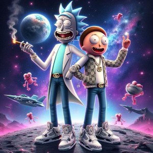 Rick and morty ft DBR