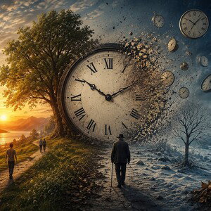 Dans le temps