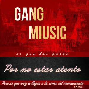 por no estar atento 