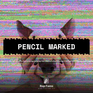 pencil marked