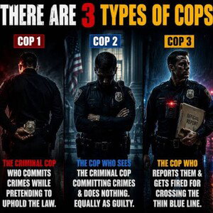 3 types of cops 