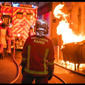 pompier paris en action 