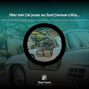 Hier soir j’ai jouer au foot j’avoue c’était trop cool mais mes coéquipier son complète maboule . Ses des fou il disais 