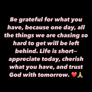 life’s short 