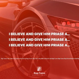 I BELIEVE AND GIVE HIM PRIASE AND 🙏
