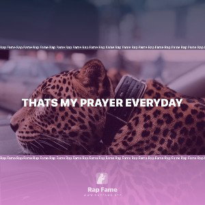thats my prayer everyday 