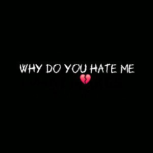 nulla caída - Why Do You Hate Me