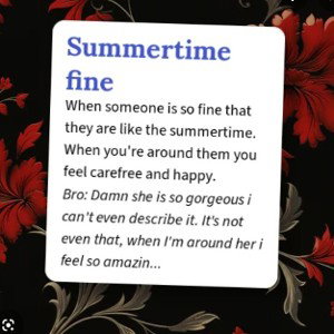 She's Summertime Fine