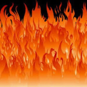 walking in fire