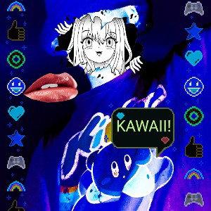 In my Kirby Shirt (^_^)