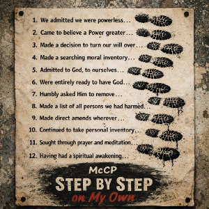 Step by step on my own