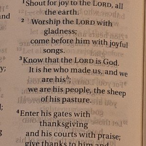 PSALM : 100