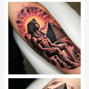 Egyptian Pharoh indigenous roots robots  🔮 ✨️ 