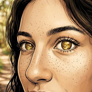 chemin dans les yeux