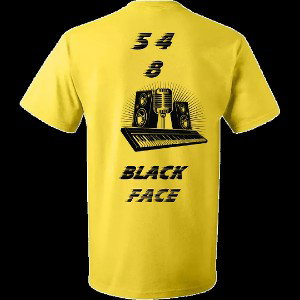 DJ love black face 5 4 8 