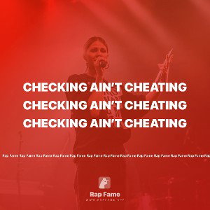 checking ain’t cheating
