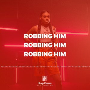 robbing him 