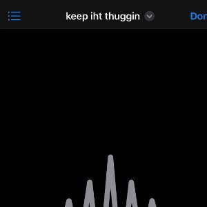 33take “keep iht thuggin”