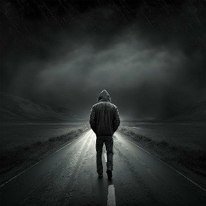 all alone